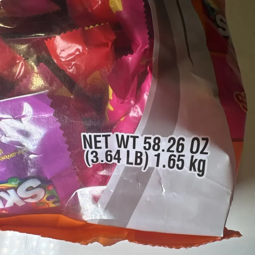 140 Piece Fun Size Starburst and Skittles Candy Party Supplies